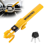 WORKPRO Heavy-Duty Universal Steering Wheel Anti-Theft Lock