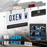 CYKE Oxen W 2-Bike E-Bike Hitch Rack with Slide-Out Ramp