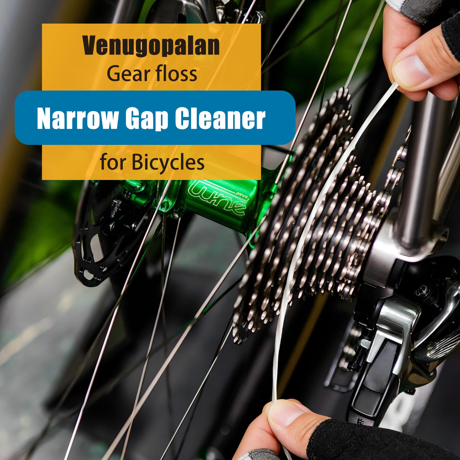 Venugopalan Complete Bike Chain Cleaning & Lubrication Kit