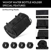 WUVOP Handlebar Bike Cup & Water Bottle Holder