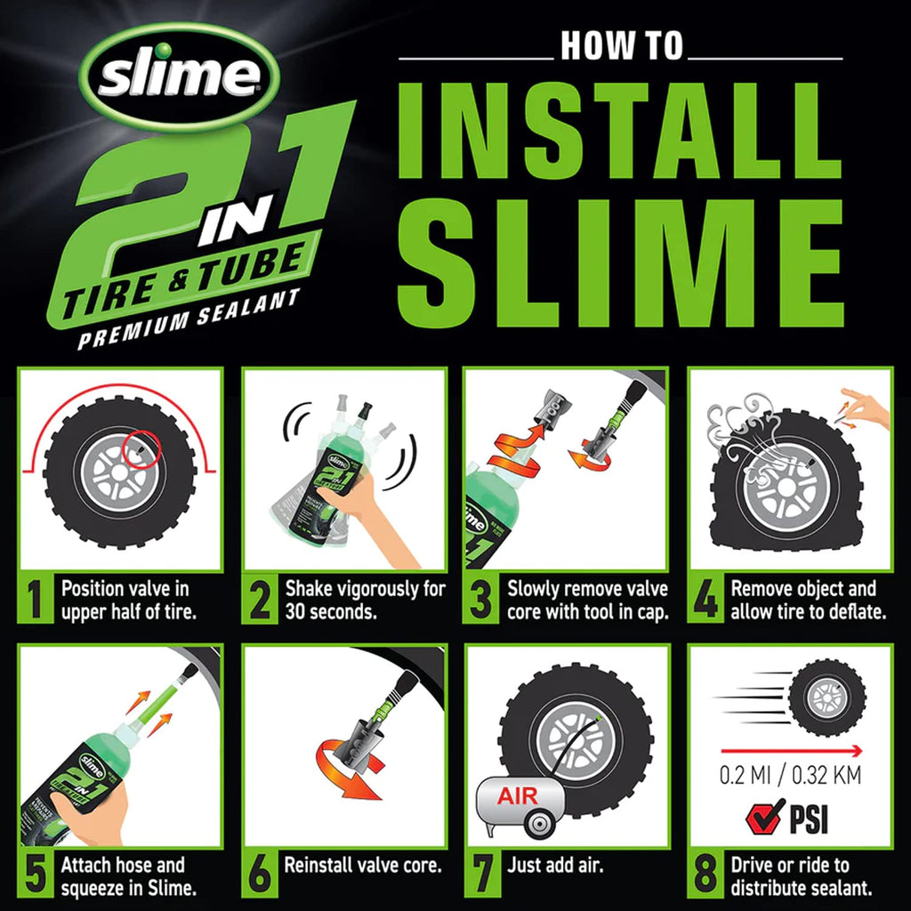 Slime Bicycle Tire Repair & Maintenance Solution