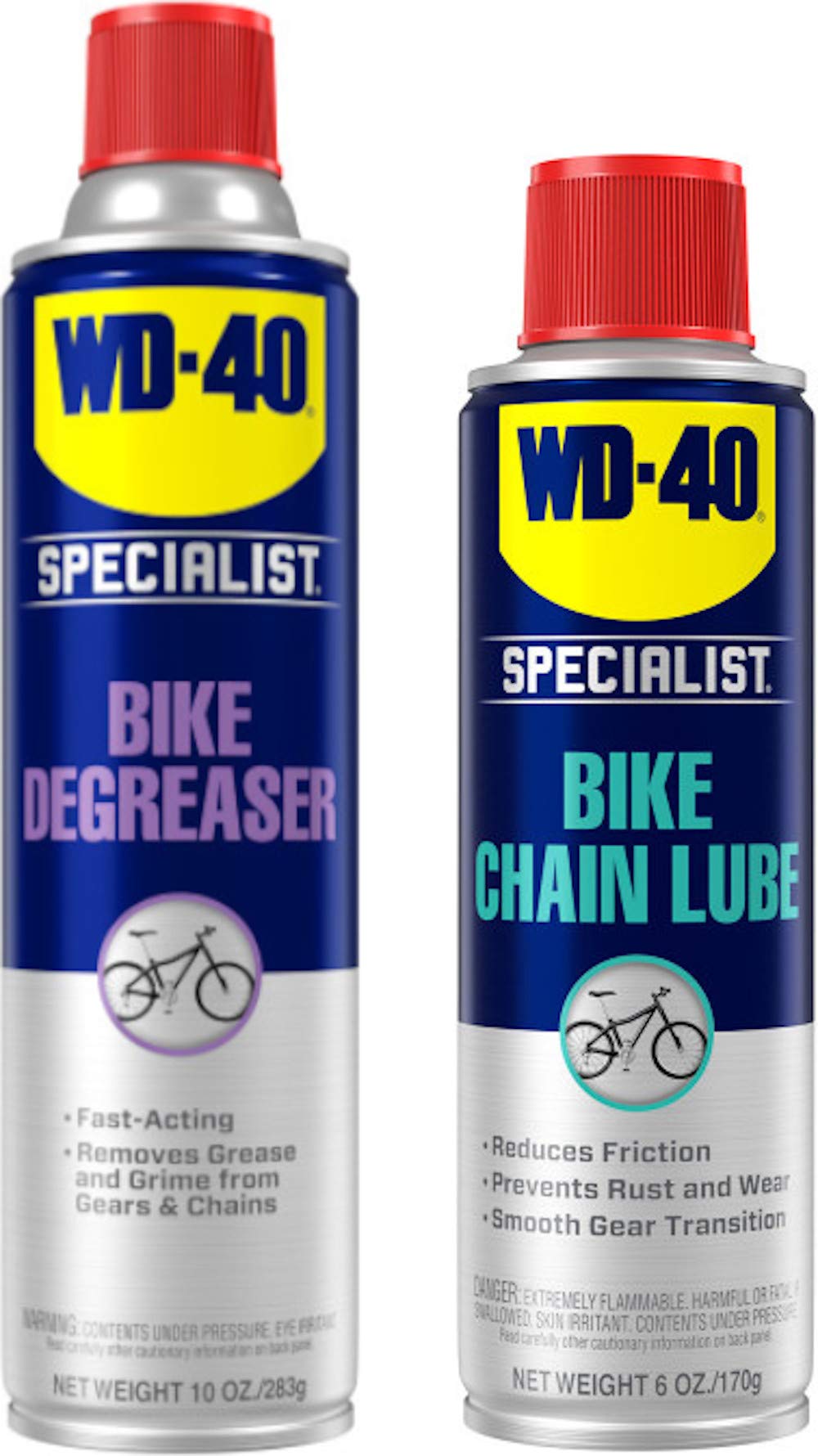 WD-40 Bike Chain Lube & Cleaner for All Conditions