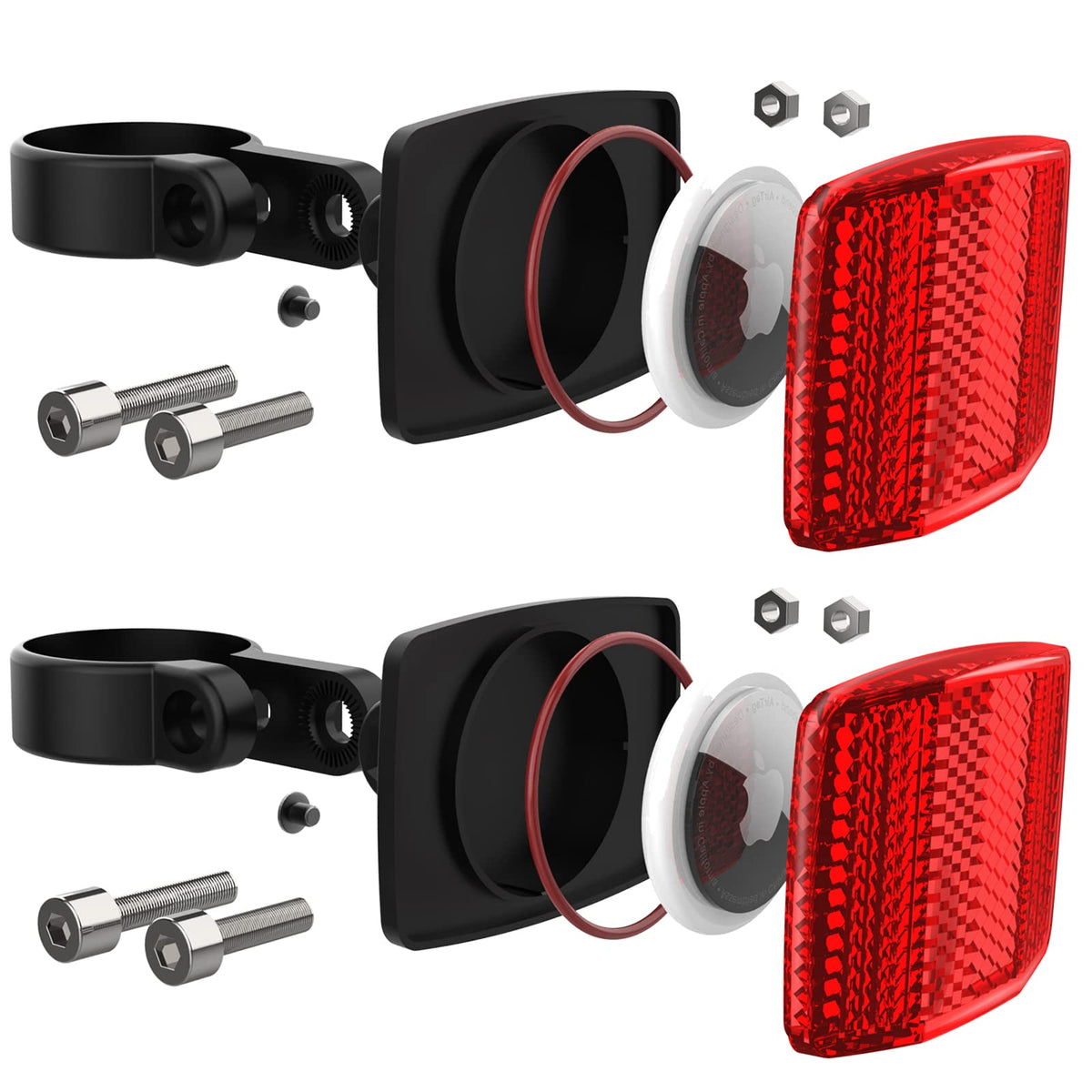 PerfiPro Hidden AirTag Bike Mount & Anti-Theft Tracker Case