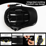 Urban Commuter Bike Helmet with LED Rear Light