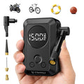 ETENWOLF S0 Mini Bike Pump, 20s Fast Inflate Bicycle Pump with Gauge