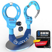 Heavy-Duty 8mm Chain Lock for E-Bikes & Electric Scooters