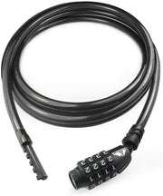 MARQUE 3/8-Inch Resettable Combination Bike Cable Lock