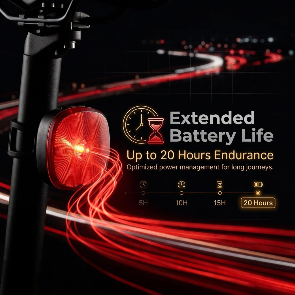 LUMIXELL Proton USB-C Rechargeable Bike Light Set