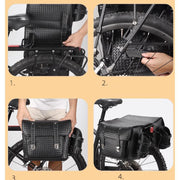RJYYYDS Large-Capacity Rear Bike Trunk Pannier Bag