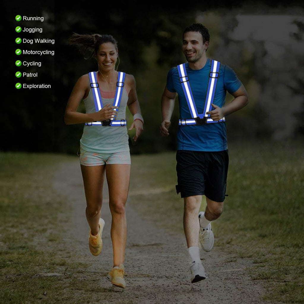 SAWNZC Reflective Vest Running Gear, 2-10Pack High Visible Safety VES