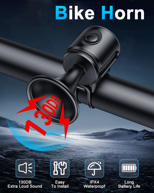 130dB Electric Bike Horn for Bikes, Scooters & E-Bikes