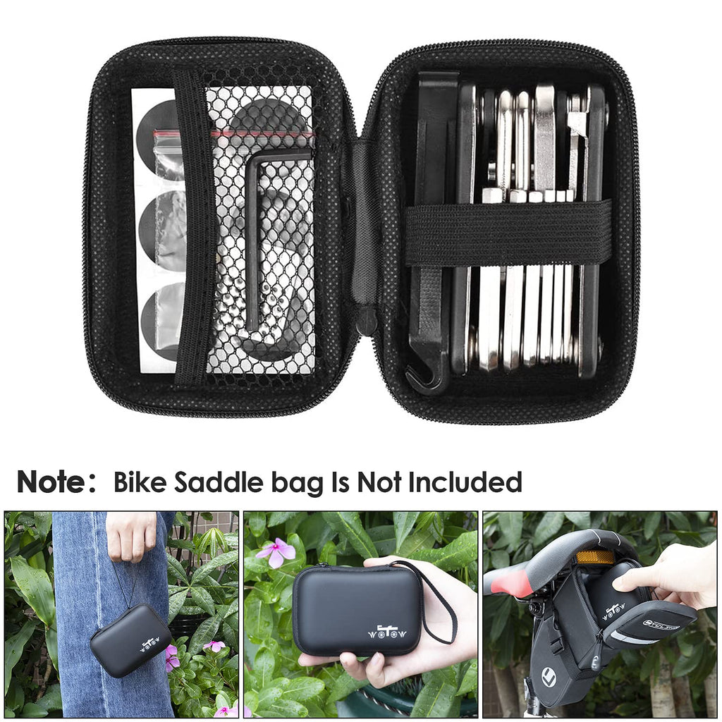 WOTOW Bike Tool Kit, Portable Repair Mountain Bicycle Multitool, 16 in 1
