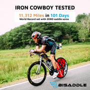 BiSaddle EXT Sprint Adjustable Split Road Bike Saddle