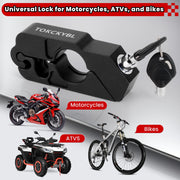 TOKCKYBL Heavy-Duty Motorcycle & Scooter Anti-Theft Lock