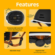 Retrospec Remi Adult Bike Helmet with Adjustable Dial