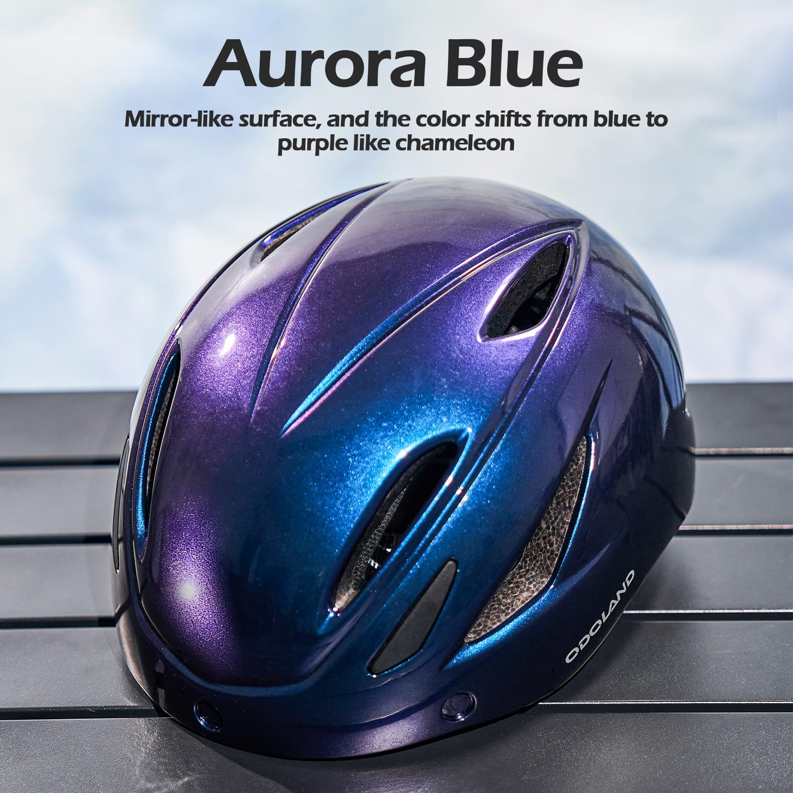 Odoland Adult Bike Helmet with Magnetic Sun Visor for Men Women for Cycling