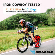BiSaddle Hurricane Adjustable Split Road Bike Saddle