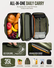 Marscamd 35L Rear Bike Panniers with Rain Cover