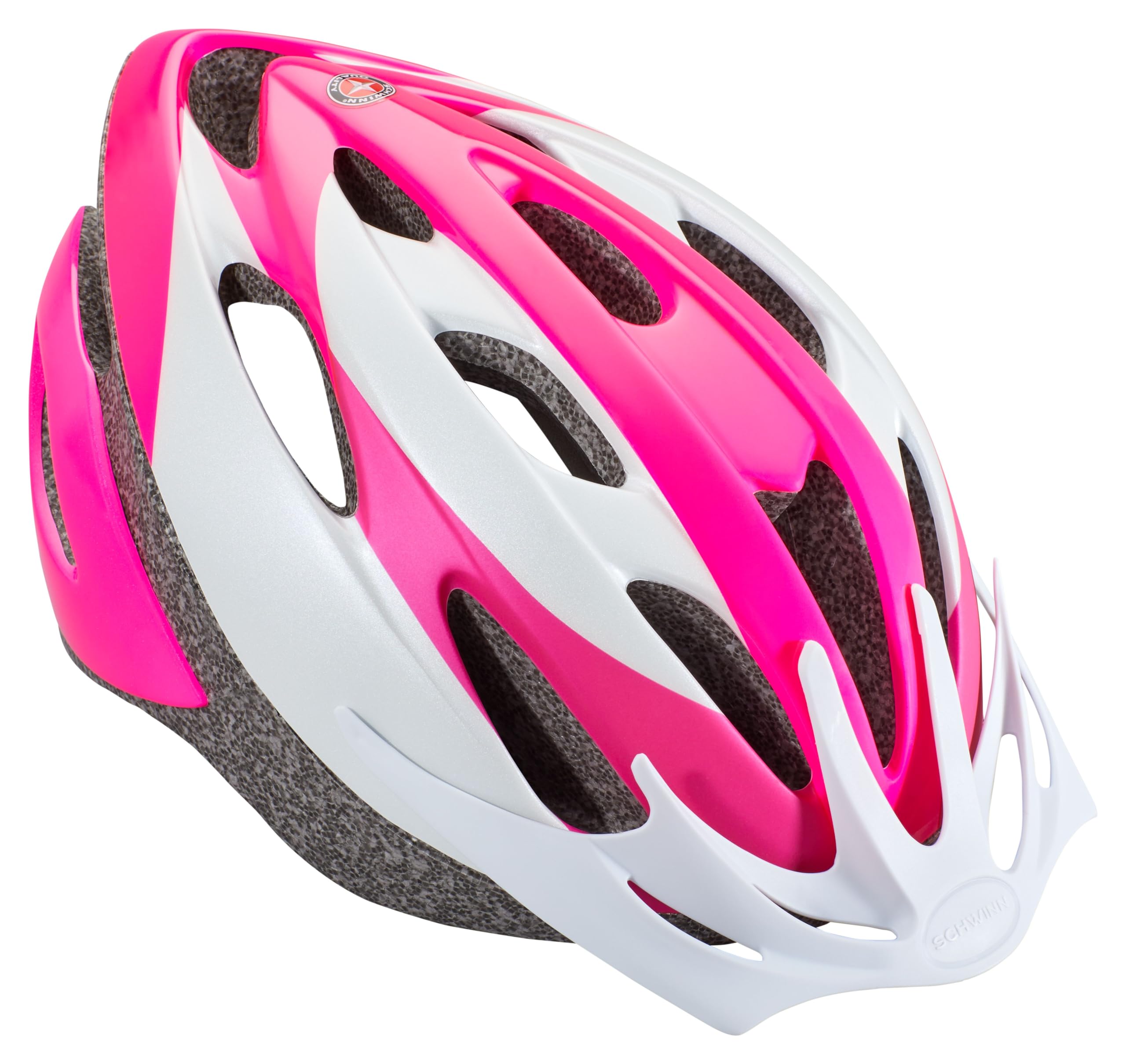 Schwinn Thrasher Helmet for Adults, Size 58-62 cm for Riders Ages 14+, Microshell, Adjustable Dial & Straps, Interior Padding, Air Vents, Visor, Adult Bike Helmet