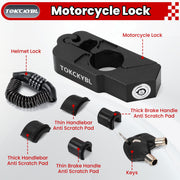 TOKCKYBL Heavy-Duty Motorcycle & Scooter Anti-Theft Lock